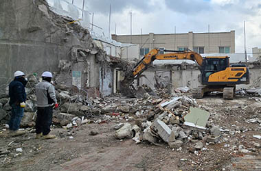 건물 멸실(완파) 철거 이미지