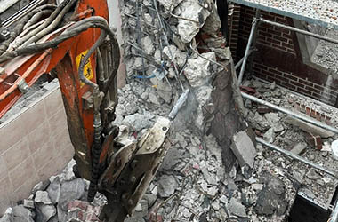 대규모 철거 및 부분 철거 이미지